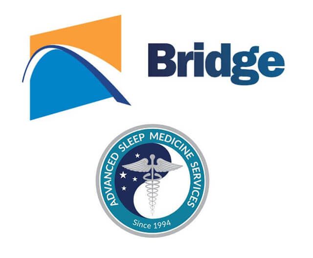 Bridge Patient Portal self-scheduling software and ASMS logos